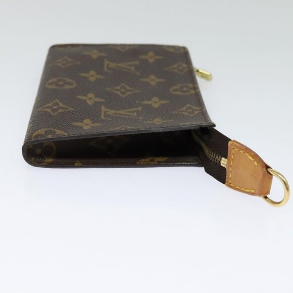 LOUIS VUITTON Monogram Bucket PM Accessory Pouch LV Auth 125037 - Picture 5 of 16